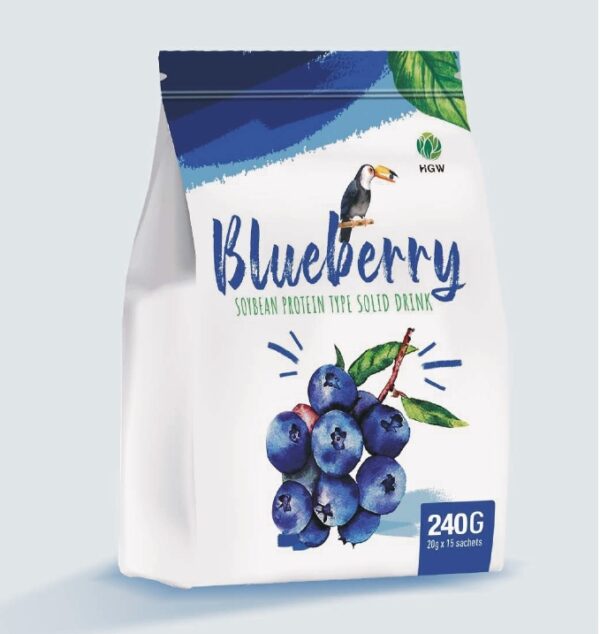 Blueberry Proteína de Soya y Arándano