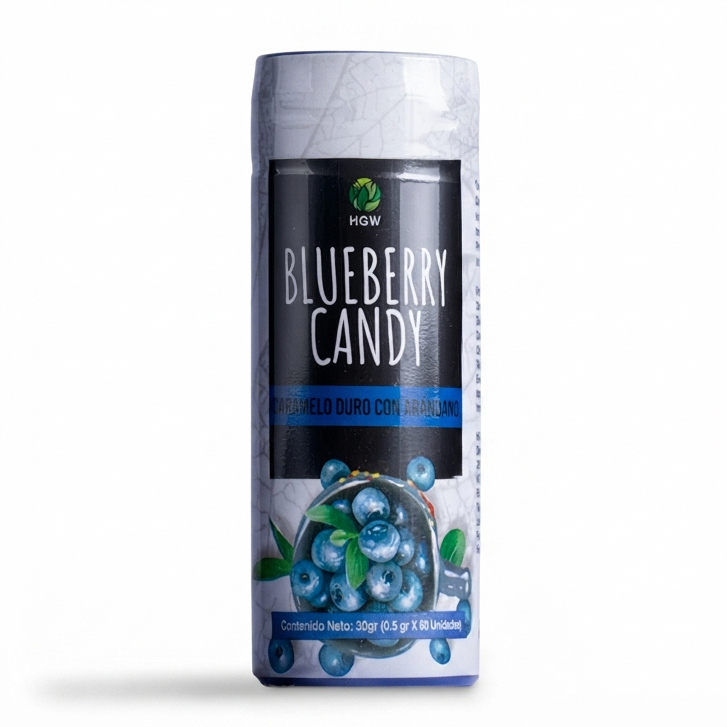 Caramelos de arándano